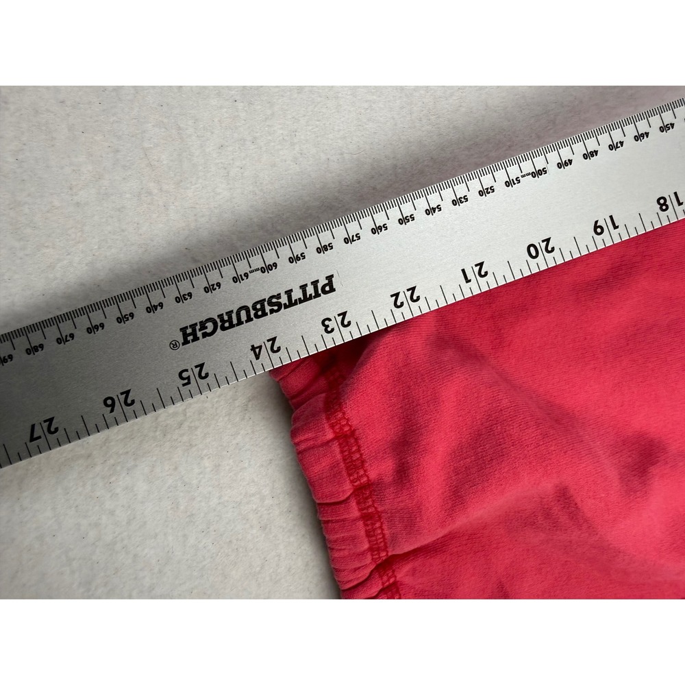 Hollister Womens Y2K Pink Low Rise Logo Sweatpants Joggers Small Side Stripe - Picture 8 of 9